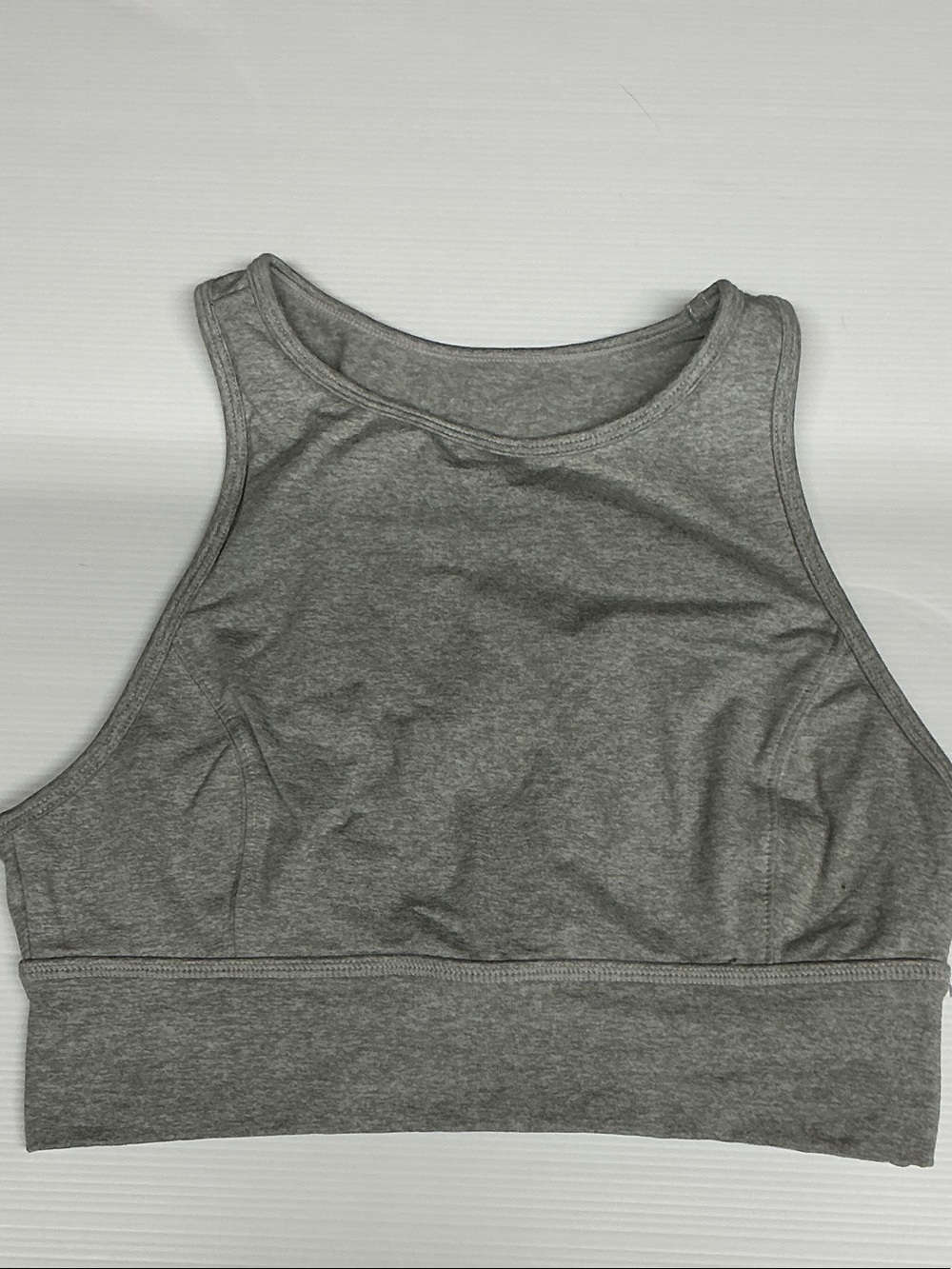JoyLab Grey High-Neck Sports Bralette